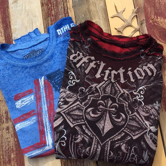 American Fighter/Affliction Other - Set of 2 -Affliction/American Fighter Men’s Shirts